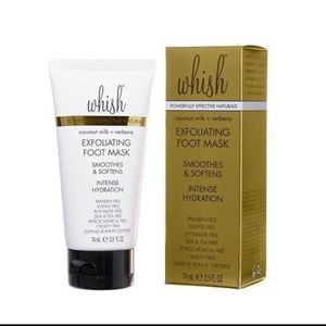 Which exfoliating foot mask